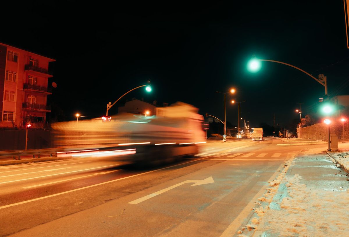 tow truck road
