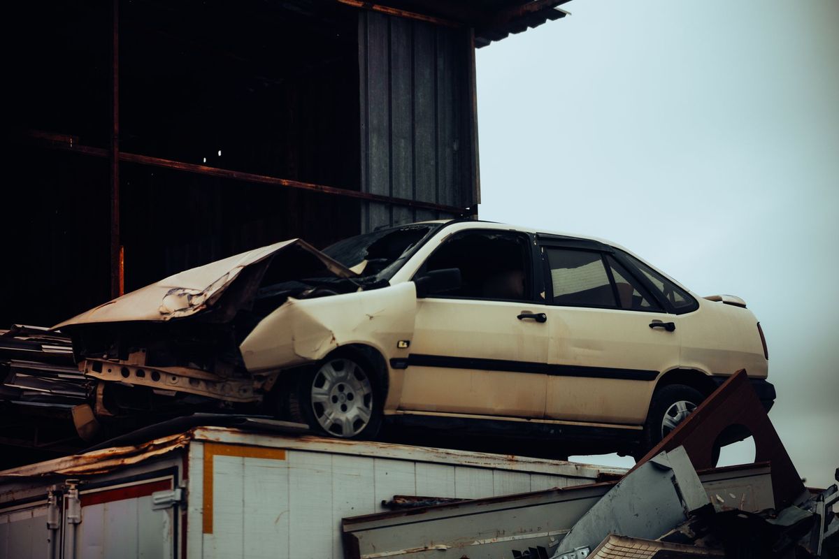 tow truck loading car