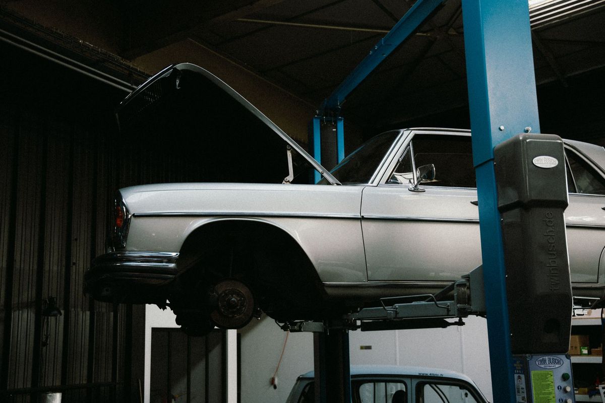 tow truck loading car