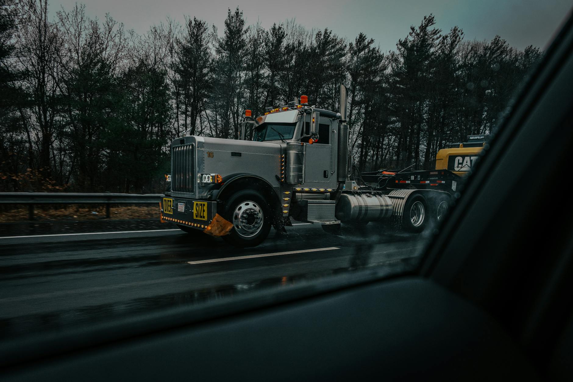 tow truck loading car