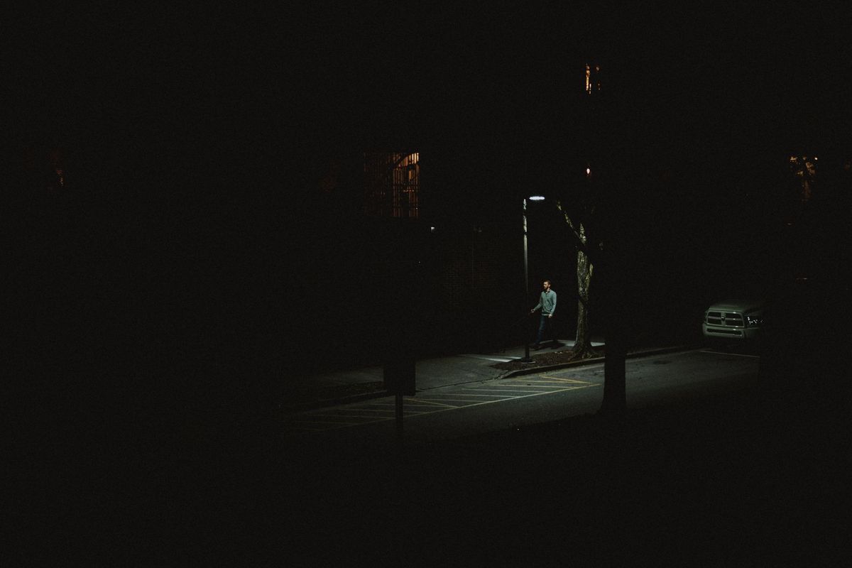 tow truck night