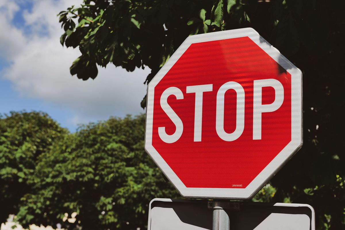 hazard triangle road safety