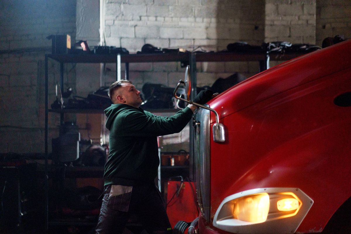 tow truck loading car