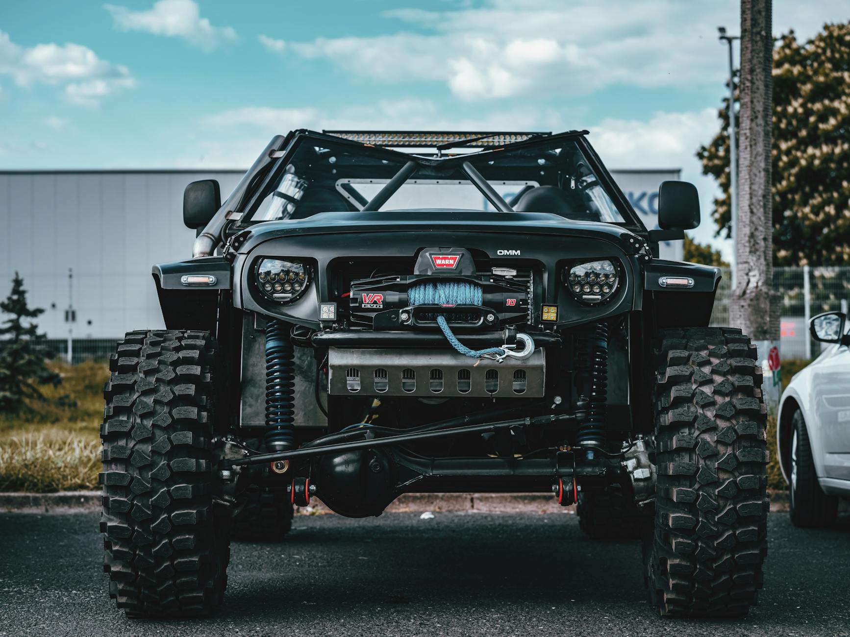 tow truck loading car