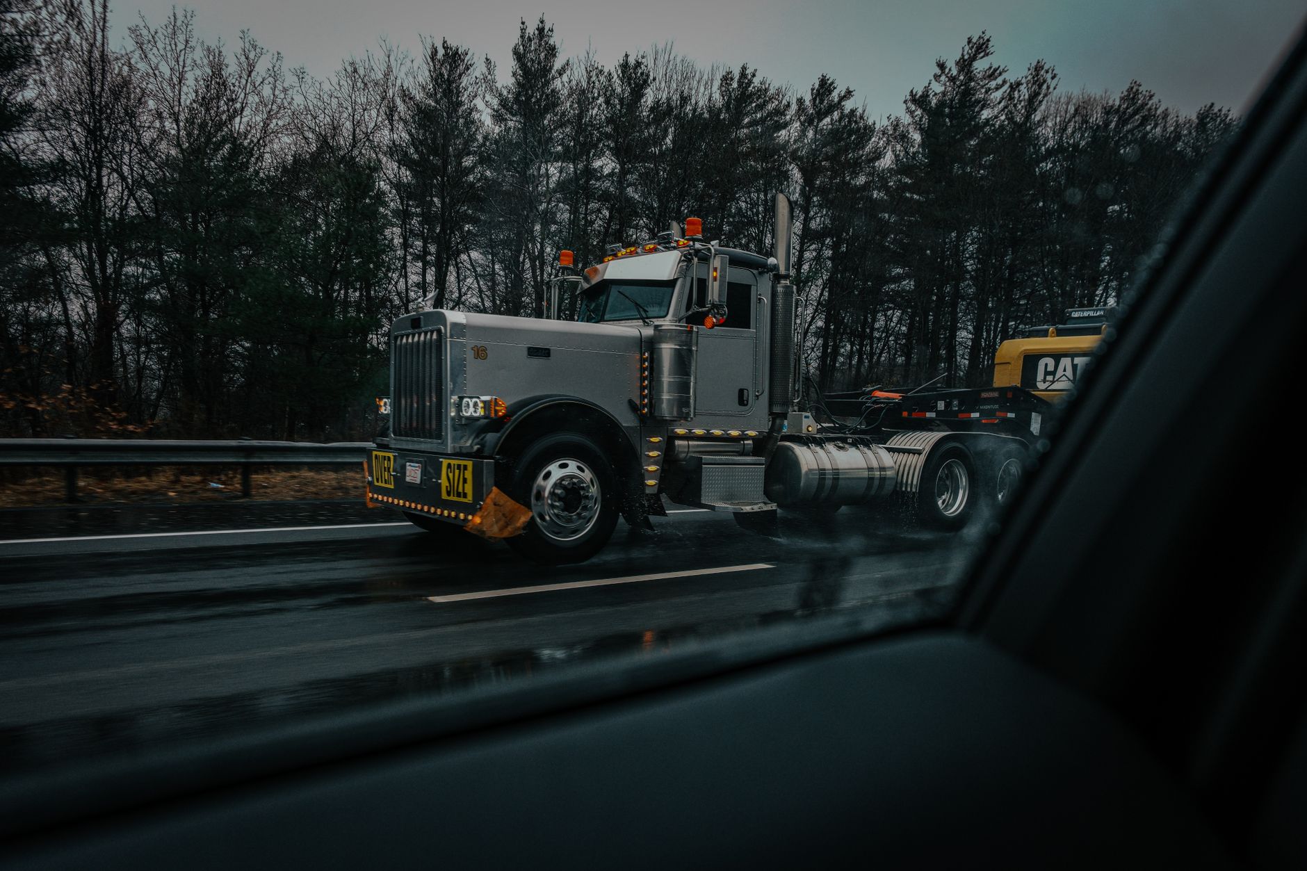 tow truck loading car