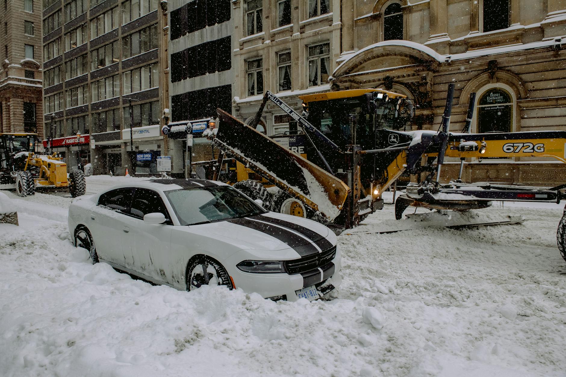 tow truck loading car